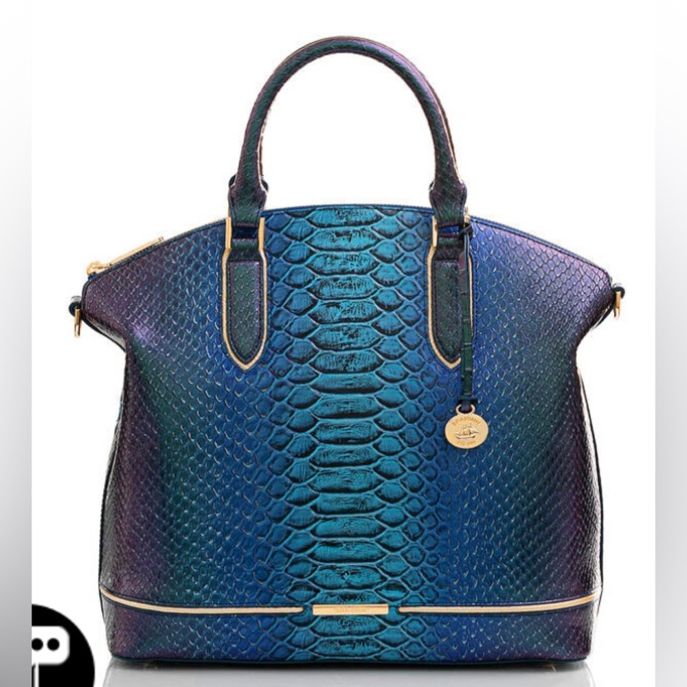 NWT BRAHMIN ELECTRIC BLUE ATEAGUE